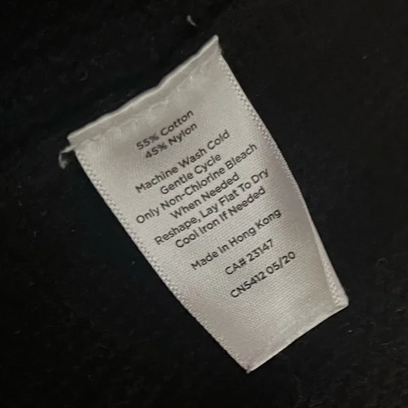 Talbots Long Black Knit Classic Cardigan – Size Large - Picture 3 of 7